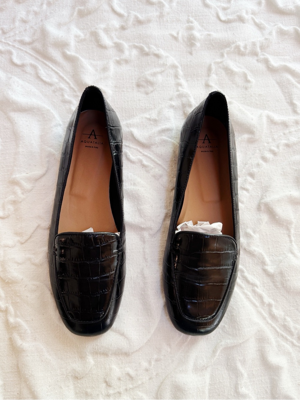 Aquatalia Judie Luxe Croc
Embossed Flat Size 7.5 New - Picture 2 of 8